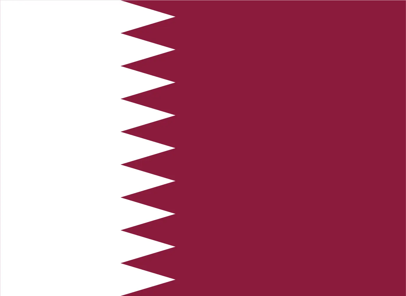 Qatar flag