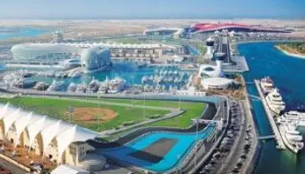 حلبة مرسى ياس لسباقات الفورمولا وان في الإمارات المتحدة