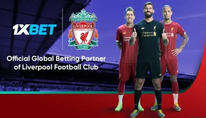 شراكة نادي ليفربول الإنجليزي مع 1XBet