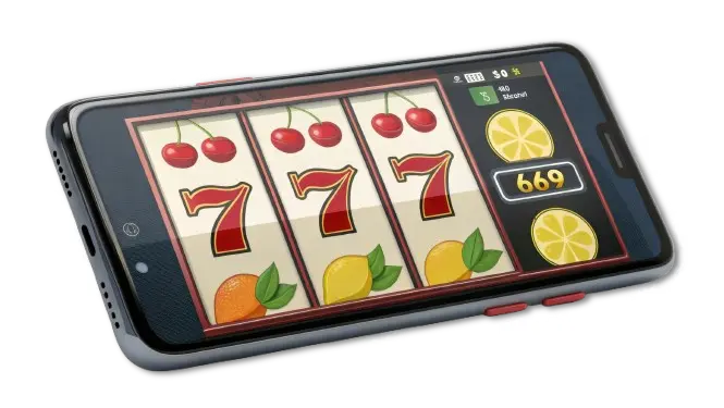 mobile slot with classic fruit slot symbols